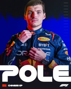 Çin GP 2024 - Pole pozisyonunu Max Verstappen kazandı 